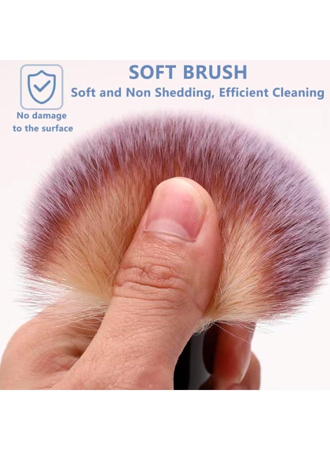 3 Pack Microfiber Duster, Small Dust Brushes, Feather Duster, Soft Fibers, Efficient Dust Removal, Cleaning Tool Perfect for Computers, Keyboards, Car Interior, Photo Frames, Digital Devices - Image 3